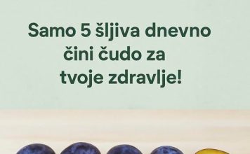 Da li ste znali koliko je zdravo pojesti samo 5 šljiva dnevno?