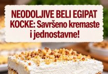 NEODOLJIVE BELI EGIPAT KOCKE: Savršeno kremaste i jednostavne!