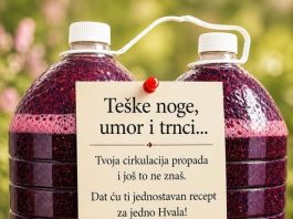 Teške Noge, Umor i Trnci: Savjeti za Svakodnevni Život i Jednostavan Recept za Sok koji Poboljšava Cirkulaciju