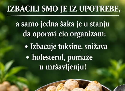 Izbacili smo je iz upotrebe, a nekada je bila osnovna namirnica