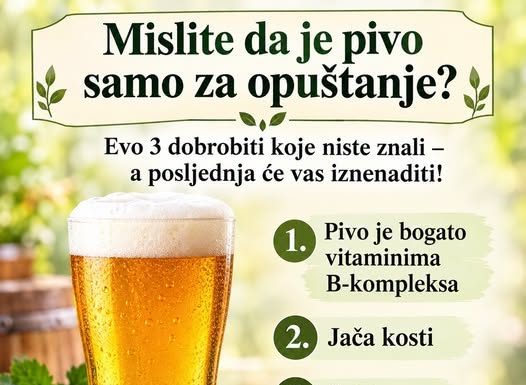 Dobre vijesti za pivopije – 10 dobrobiti piva za koje niste znali