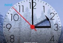 Zimsko računanje vremena 2026. godine: Evo kada pomjeramo sat
