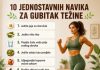 10 JEDNOSTAVNIH navika za mršavljenje i POBOLJŠANJE ZDRAVLJA