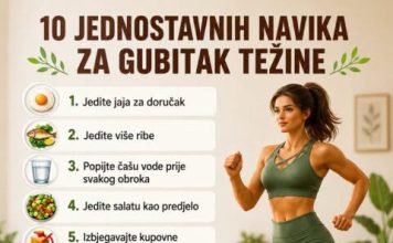 10 JEDNOSTAVNIH navika za mršavljenje i POBOLJŠANJE ZDRAVLJA