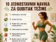 10 JEDNOSTAVNIH navika za mršavljenje i POBOLJŠANJE ZDRAVLJA