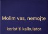 Nema kalkulatora! Možete li riješiti ovu tešku matematičku zagonetku koristeći samo svoj mozak?