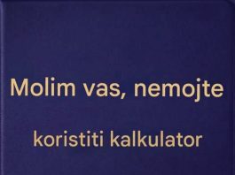 Nema kalkulatora! Možete li riješiti ovu tešku matematičku zagonetku koristeći samo svoj mozak?