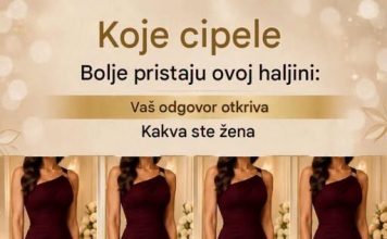 KOJE CIPELE BISTE IZABRALI UZ OVU HALJINU? Vaš izbor može otkriti kako doživljavate sebe