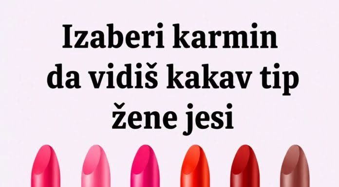Koja Boja Karmina Najbolje Opisuje Vašu Ličnost? Zabavan Test Inspirisan Psihologijom Boja