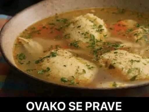 OVAKO SE PRAVE NAJMEKŠE KNEDLE ZA SUPU