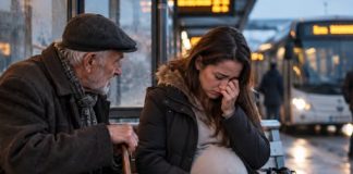 PRIČA KOJA ĆE VAM STEGNUTI SRCE: Starac je na autobuskoj stanici primijetio TUŽNU TRUDNICU – nije ni slutio da će jedan razgovor PROMIJENITI SVE!