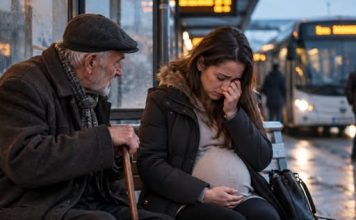 PRIČA KOJA ĆE VAM STEGNUTI SRCE: Starac je na autobuskoj stanici primijetio TUŽNU TRUDNICU – nije ni slutio da će jedan razgovor PROMIJENITI SVE!