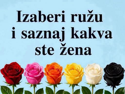 Izaberi ružu i saznaj kakva ste žena