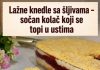 Lažne knedle sa šljivama – sočan kolač koji se topi u ustima