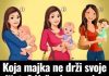 Koja majka ne drži svoje dijete? Vaš odgovor do srži otkriva kakva ste zapravo osoba!