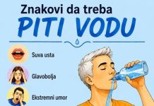 Znakovi da biste možda trebali piti više vode…!
