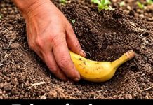 Zakopajte banane u vrtu na jesen. Evo šta da posadite na tom mjestu u proljeće!