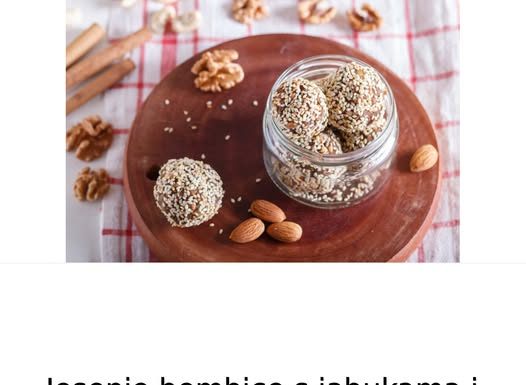 Jesenje bombice s jabukama i orasima: Recept nutricioniste za zdravi užitak