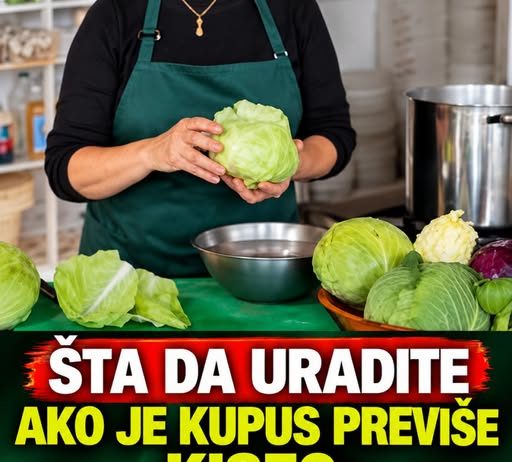 Šta da uradite ako je kupus previše kiseo: Postoji 4 uzroka koja lako možete da riješite