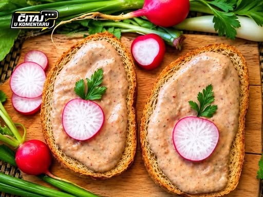 Domaća pašteta od pasulja
