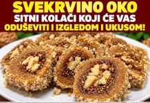 SVEKRVINO OKO: Sitni kolači koji će vas oduševiti i izgledom i ukusom!