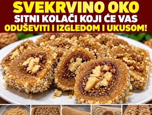 SVEKRVINO OKO: Sitni kolači koji će vas oduševiti i izgledom i ukusom!