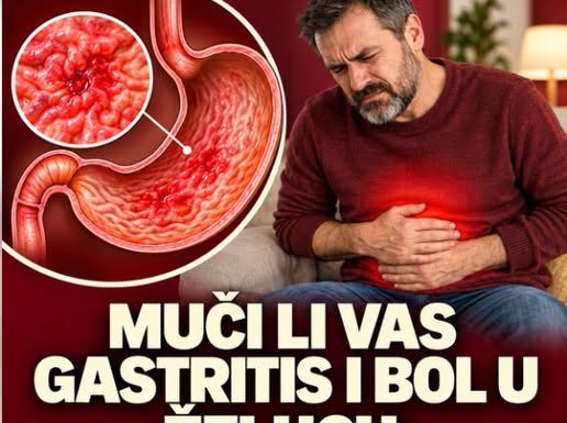 MUČI LI VAS GASTRITIS I BOL U ŽELUCU: Uzimajte ovaj odličan lijek i riješite ga se za tri dana