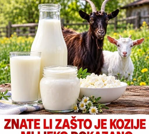 ZNATE LI ZAŠTO JE KOZIJE MLIJEKO DOKAZANO NAJLJEKOVITIJE: Američke bolnice ga koriste za liječenje najtežih bolesti…
