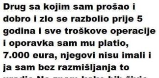 DRUG SA KOJIM SAM PROŠAO I DOBRO I ZLO SE RAZBOLIO PRIJE 5 GODINA..
