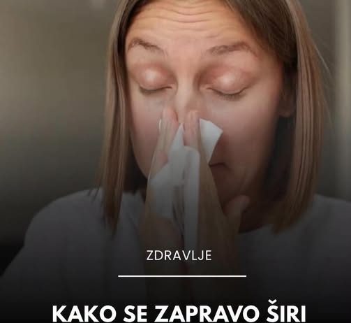 Kako se zapravo širi prehlada?